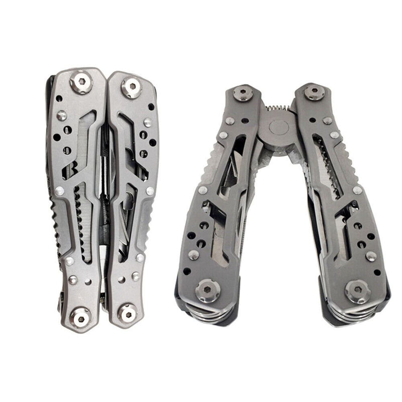 Folding Multi Tool with Saw, Screwdrivers, Wrenches, Wire Cutters