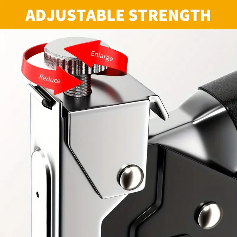 Heavy Duty Manual Staple Gun - 3000 Staples