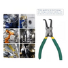 4pcs Circlip Pliers Set – Internal & External Snap Ring Tools with Case (17.8cm)