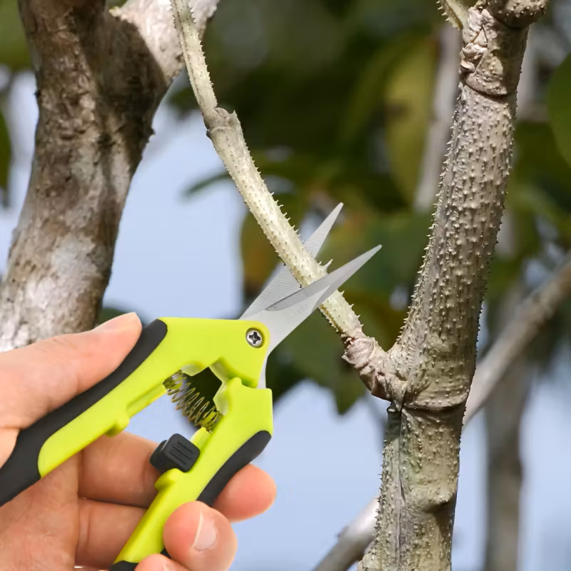 Pruning Shears – Precision Garden Clippers with Ergonomic Anti-Slip Handle & Safety Lock