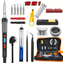 Digital Soldering Iron Kit – 90W Ceramic Heater with LCD Display