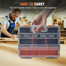 Toolbox Organizer – Multi-Grid Storage Case 22 × 29 × 6 cm