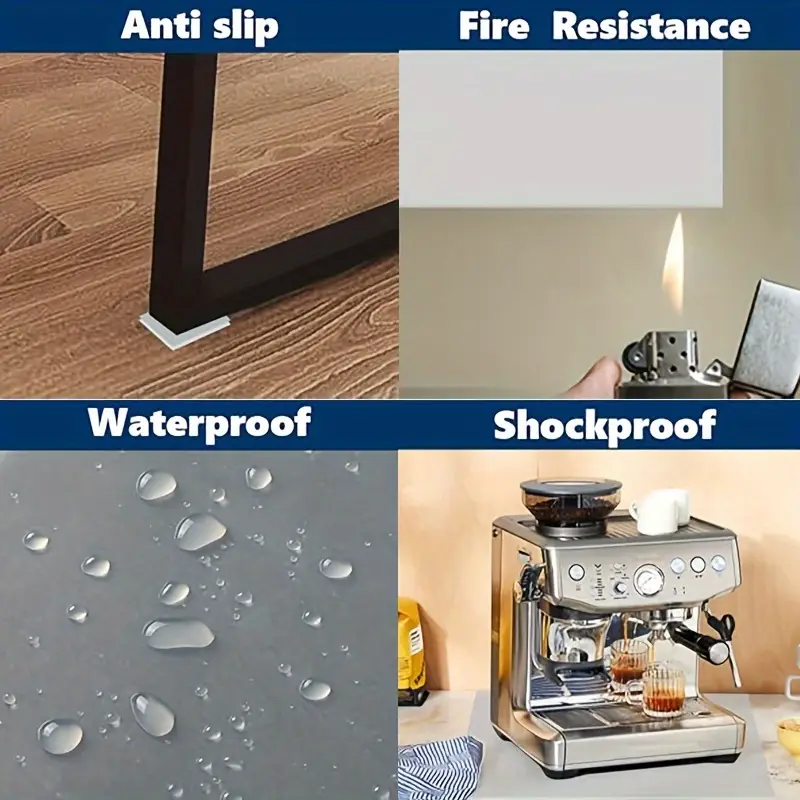 Durable Silicone Rubber Mat Roll – High-Temp Gasket Sheet, 99.8×20 cm (0.1 cm & 0.2 cm Thick)