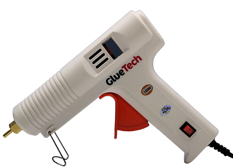 150W Hot Glue Gun KIT Professional Kit (With 2pcs Nozzles and 10 Sticks)