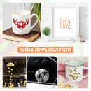 Self Adhesive Vinyl  8 Pack Metallic Permanent Adhesive Vinyl Bundle