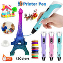 3D Printing Pen Set - 3D Pen with PLA Filament Creative Toys