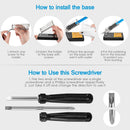 Soldering Iron Kit 60W Electronics Welding Irons Solder Tools Adjustable Wire UK
