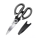 2 x Kitchen Scissors Heavy Duty Stainless Steel Shears Household Multi Purpose