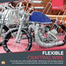 50M Craft Wire – 0.7mm (20 Gauge) Silver Aluminium