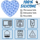 Silicone Mold Heart Rose 3D Cavity Silicone Mold