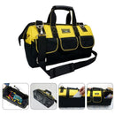 20" Heavy Duty Tool Bag with Hard Base &amp; Shoulder Strap