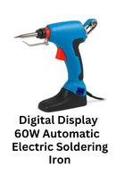 60W Automatic Tin-Feeding Electric Soldering Iron Adjustable Temp Fast Heat 220V