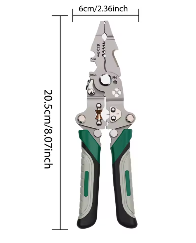 wire stripper, pulley design multi-function electrician wire splitter