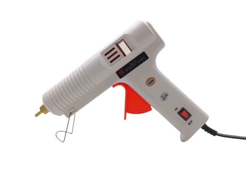 200W KIT Professional Hot Glue Gun Kit (With 12 Sticks and Bag)