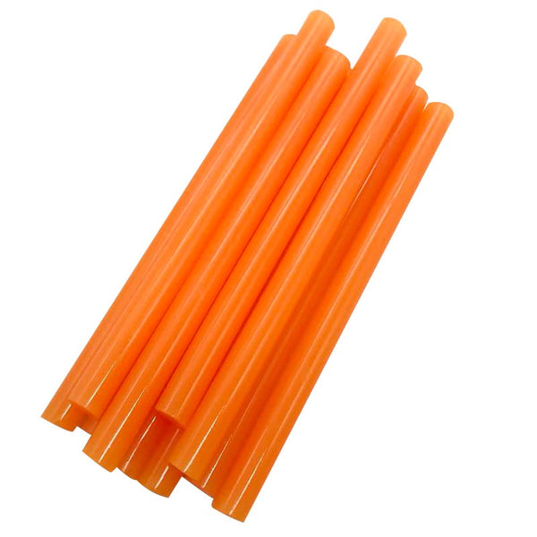 Orange Hot GLUE STICKS 11mm x 200mm