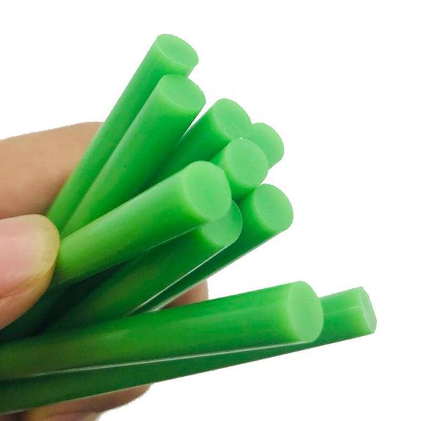 Light Green Hot GLUE STICKS  11mm x 200mm