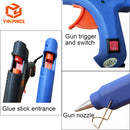 20W Mini hot Glue Gun BLACK (With 20 Sticks)