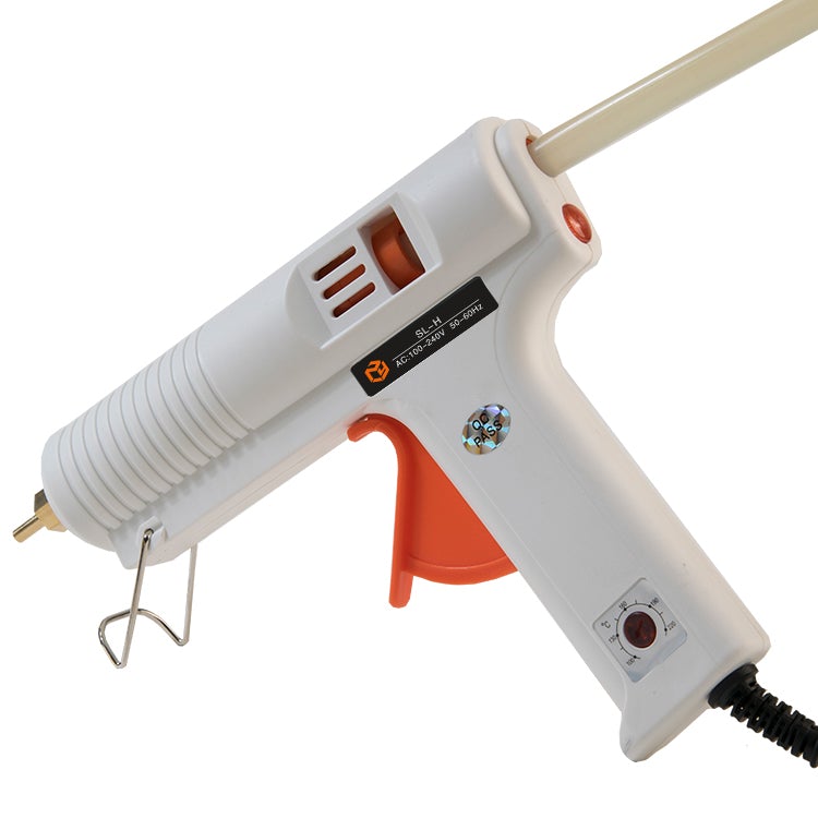 120W KIT Professional Hot Glue Gun With Adjustable Thermostat (With 12 Sticks and Bag)