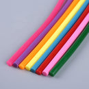 50pcs Mixed Colour Hot Melt Glue Sticks – 11mm x 200mm | Multi-Colour Glue Sticks