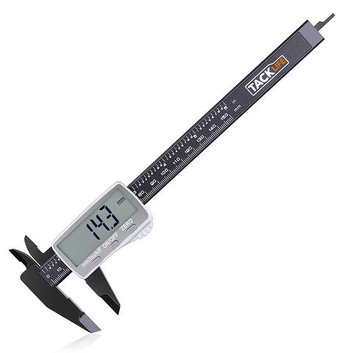 TACKLIFE  Digital Caliper 150 Mm DC01, Large LCD Display, Adjustable Accuracy