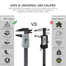 TACKLIFE 150mm Digital Caliper (6") – 4 Measuring Modes, Inch/mm, Zero Function